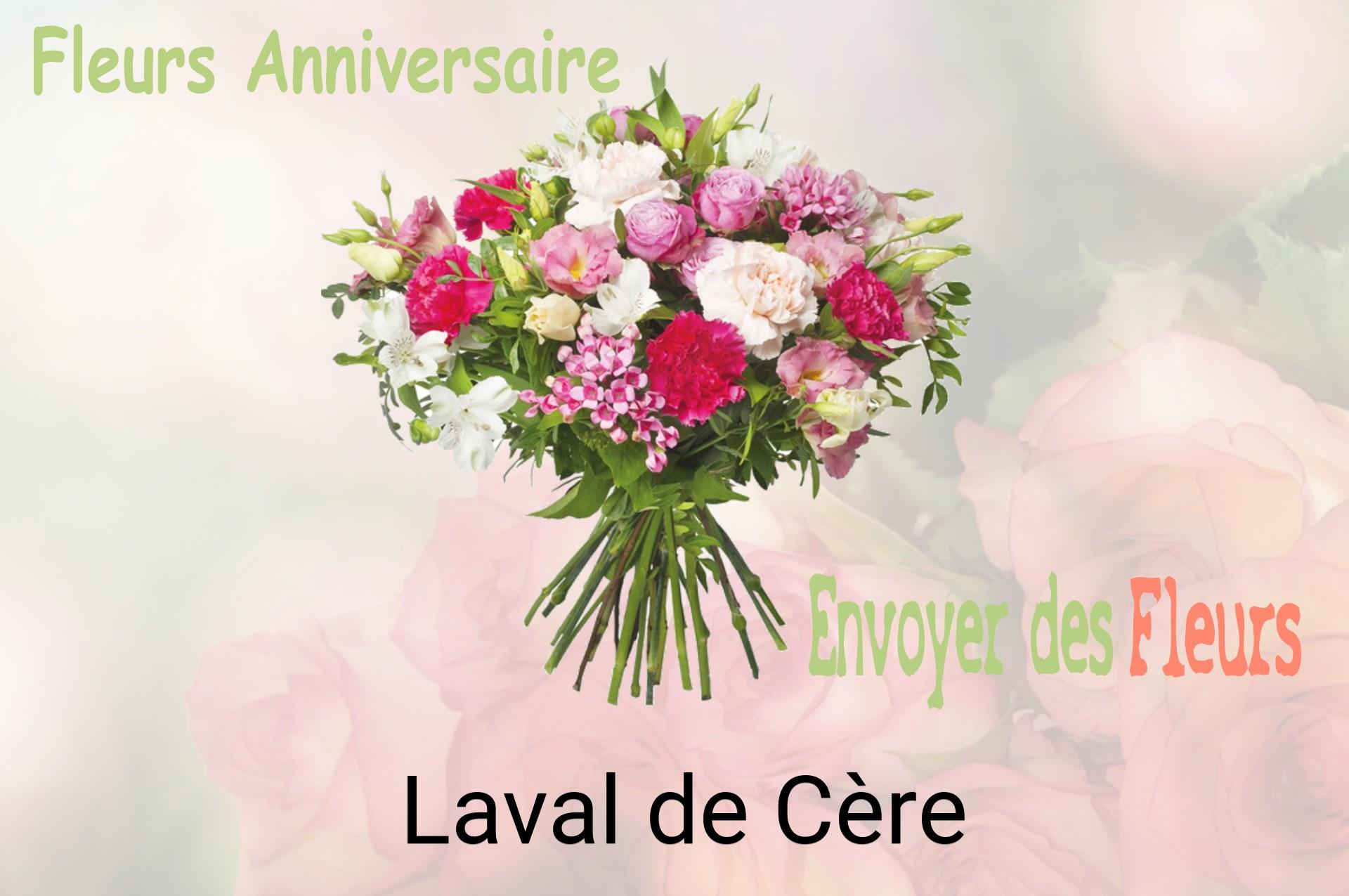 Bouquet de fleurs d’anniversaire livré à Laval-de-Cère
